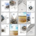 A4 brochure layout of covers design templates for flyer leaflet, A4 format brochure design, report, presentation