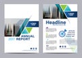 Brochure Layout design template. Annual Report Flyer Leaflet cover Presentation Modern background. illustration vector in A4 Royalty Free Stock Photo