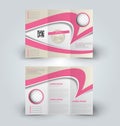 Brochure mock up design template