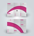 Brochure mock up design template