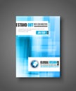 Brochure template, Flyer Design or Depliant Cover