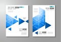 Brochure template, Flyer Design or Depliant Cover for business Royalty Free Stock Photo