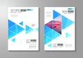 Brochure template, Flyer Design or Depliant Cover for business