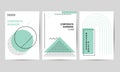 Brochure template layout design. Corporate Business Flyer, Corporate Business Flyer. Geometric memphics background