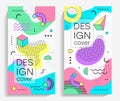 Memphis design elements. Retro funky graphic,
