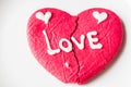 Brocken heart cookie Royalty Free Stock Photo