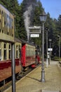 Brocken Railway to Brocken Mountain, Harz Mountains, Saxony-Anhalt, Germany Royalty Free Stock Photo