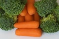 Brocolli and Carrots