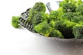 Brocolli florets Royalty Free Stock Photo