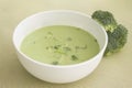 Brocolli soup low fat Royalty Free Stock Photo