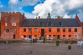 Broholm slot castle in Denmark Royalty Free Stock Photo
