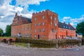 Broholm slot castle in Denmark Royalty Free Stock Photo
