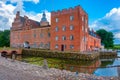 Broholm slot castle in Denmark Royalty Free Stock Photo