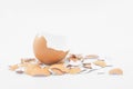 Broke eggshell Royalty Free Stock Photo