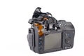 Broked DSLR camera Royalty Free Stock Photo