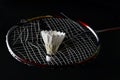 Broken badminton strings