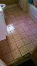 Broken Bathroom Floor DIY or Professional Replacement Job Needed