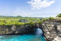 Broken beach and Billabong beach rocky bay with sky blue ocean water and blue sky apart of one day traval trip of the eastern in