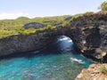 Broken beach Nusa penida Bali Royalty Free Stock Photo