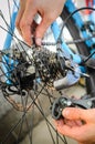 Broken Bicycle Rear Derailleur