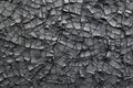 Broken black glass texture,  Abstract background for design with cracks Royalty Free Stock Photo
