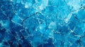 Shattered Blue Glass Background Royalty Free Stock Photo