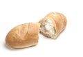 Broken bread Royalty Free Stock Photo