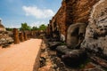 The broken Buddha. Royalty Free Stock Photo