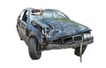 Broken car. Royalty Free Stock Photo