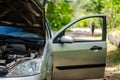 Broken Car on the Roadside