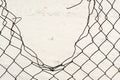 Broken Chain Link Fencing Royalty Free Stock Photo