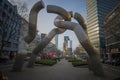 The Broken Chain Sculpture, Berlin, Germany