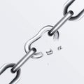 Broken Chain Set 1 Royalty Free Stock Photo