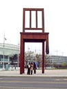 Broken Chair on the Place des Nations, Geneva, Switzerland
