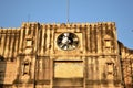 Broken clock at Bhadra Fort, Ahmedabad Royalty Free Stock Photo