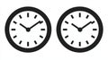 Broken Clock Icon Royalty Free Stock Photo
