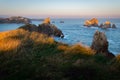 Broken Coast Costa Quebrada at dawn, Cantabria, Spain