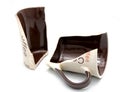 Broken coffee cup Royalty Free Stock Photo