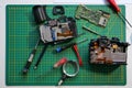 Broken Digital SLR photo camera repair