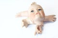 Broken Dolly Face and Limbs Royalty Free Stock Photo