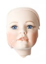 Broken Dolly Face and Limbs Royalty Free Stock Photo