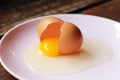 Broken egg Royalty Free Stock Photo