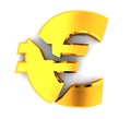 Broken euro