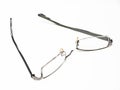 Broken eyeglasses