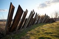 broken fence representing international borders