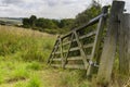 Broken Field Gate, Brubberdale, East Yorkshire Royalty Free Stock Photo