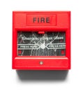 Broken Fire Alarm Royalty Free Stock Photo