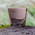 Broken flower pot Royalty Free Stock Photo