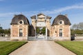 Broken Front Of The Chateau-de-la-Ferte Saint-Aubin Royalty Free Stock Photo