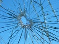 Broken glass Royalty Free Stock Photo